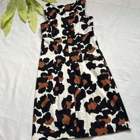 ⭐️MICHAEL Michael Kors Sleeveless Beaded Leopard Print Dress⭐️ - Picture 5 of 7